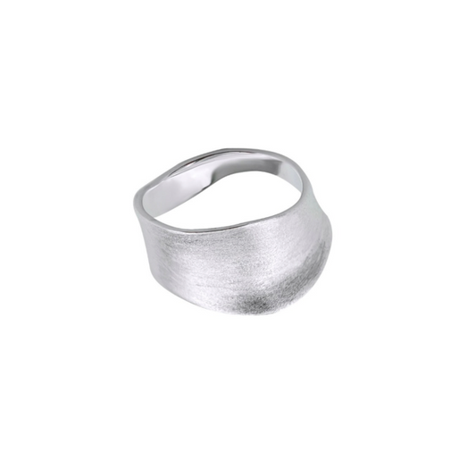 blue n white Authentic Design OOTD Wave Collection Index Ring 原創設計 浪花系列 手工925銀戒指
