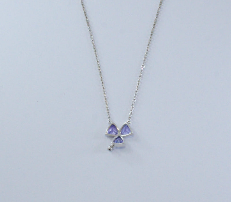 Pink Sapphire Diamond Kite Necklace Pink Sapphire Diamond Kite Necklace