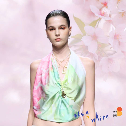 Exclusive Sakura Silk Scarf  獨家 櫻花真絲絲巾